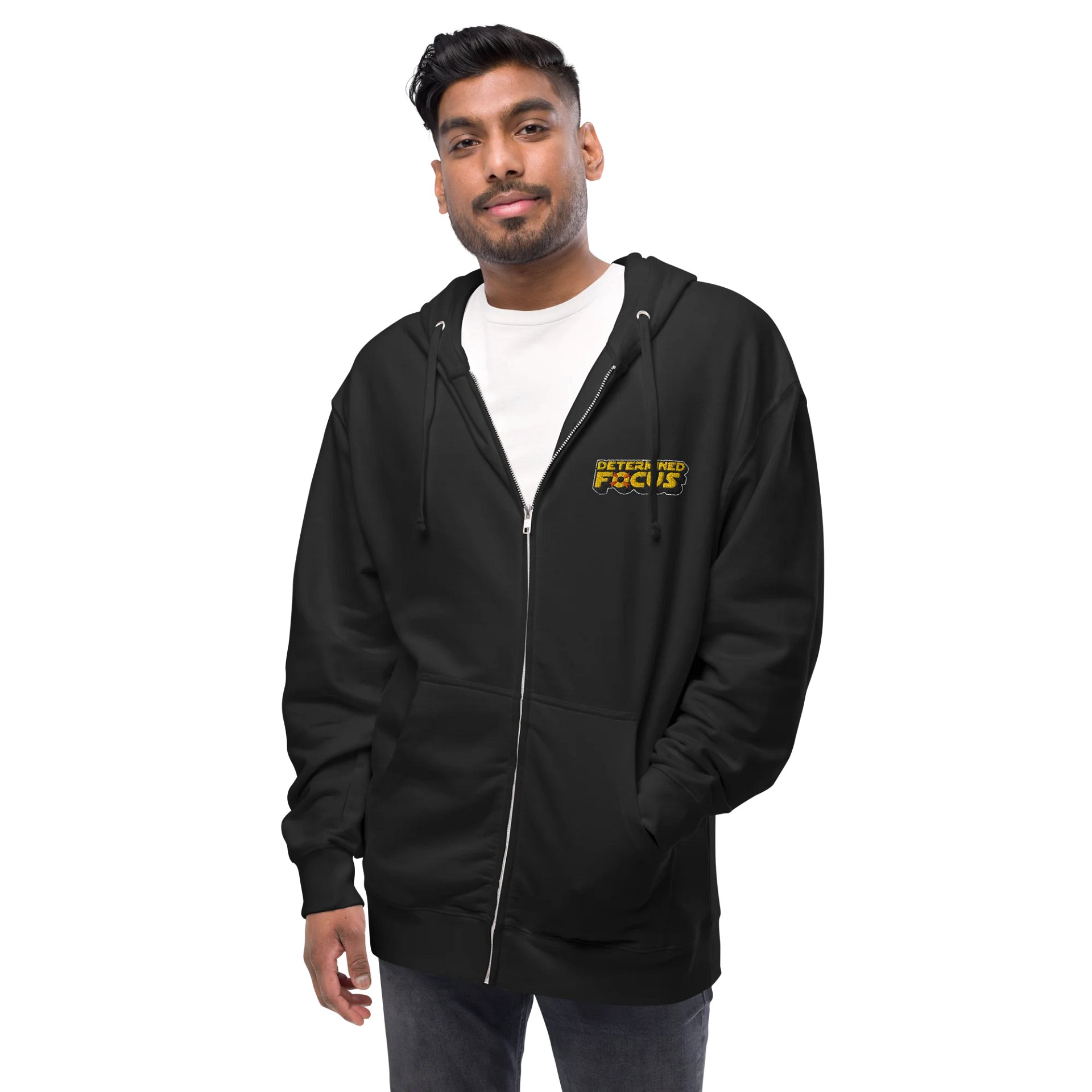 Determined Focus | Zip hoodie product image (3)