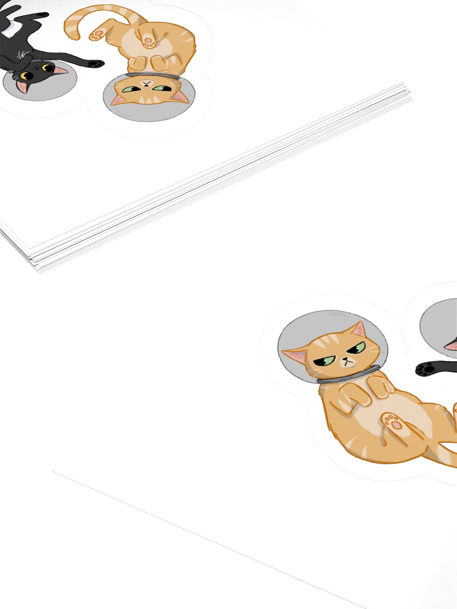 Space Cats Stickers product image (4)