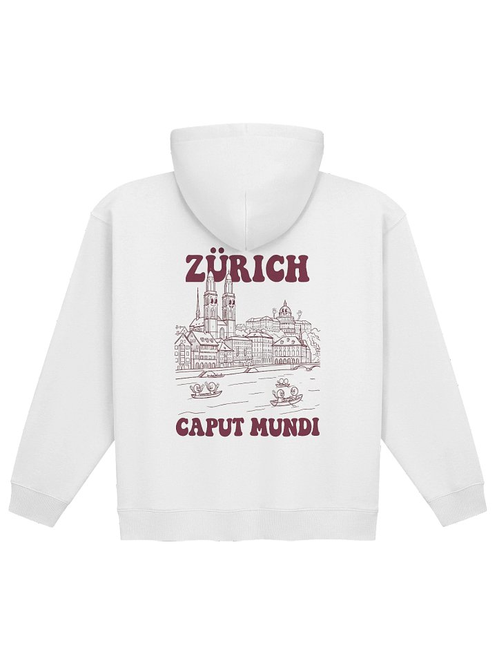 Hoodie - Zurich Caput Mundi - Bordeaux product image (1)