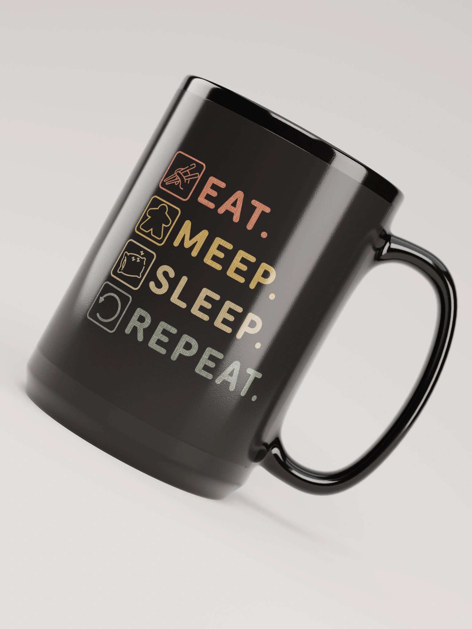 Eat Meep Sleep Repeat Board Gamer Mug product image (6)