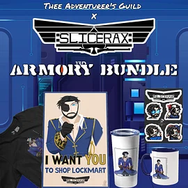 Captain Slicerax Merch Armory Bundle