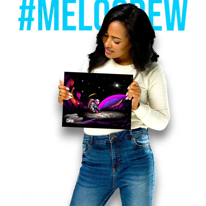 #MELOtober 2023 MELO CREW Founders - Personalized Poster | #MadeByMELO product image (2)