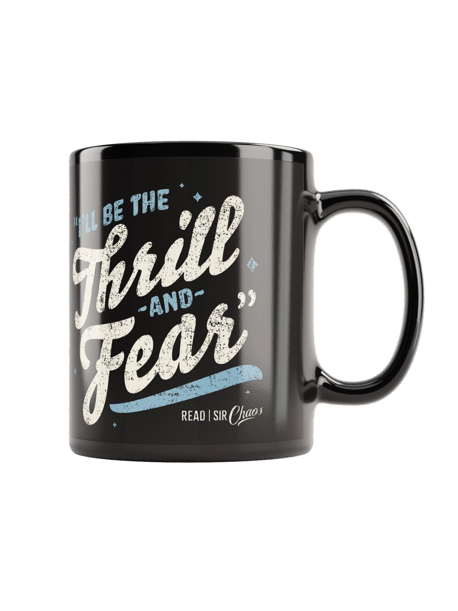 Thrill and Fear Black Mug product image (3)