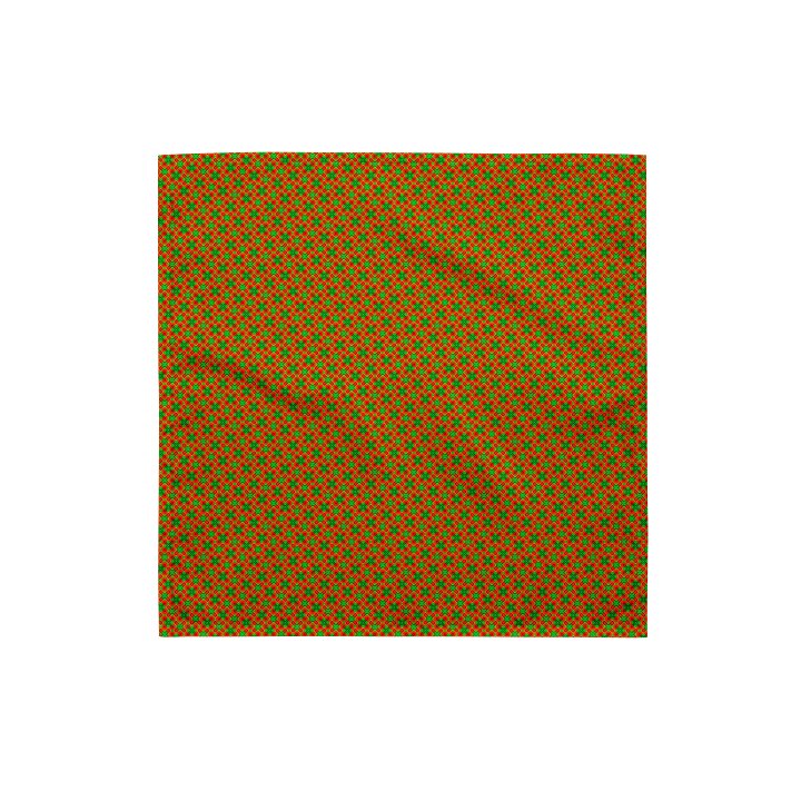 Holly Cross Weave - Holiday Bandana Series product image (1)