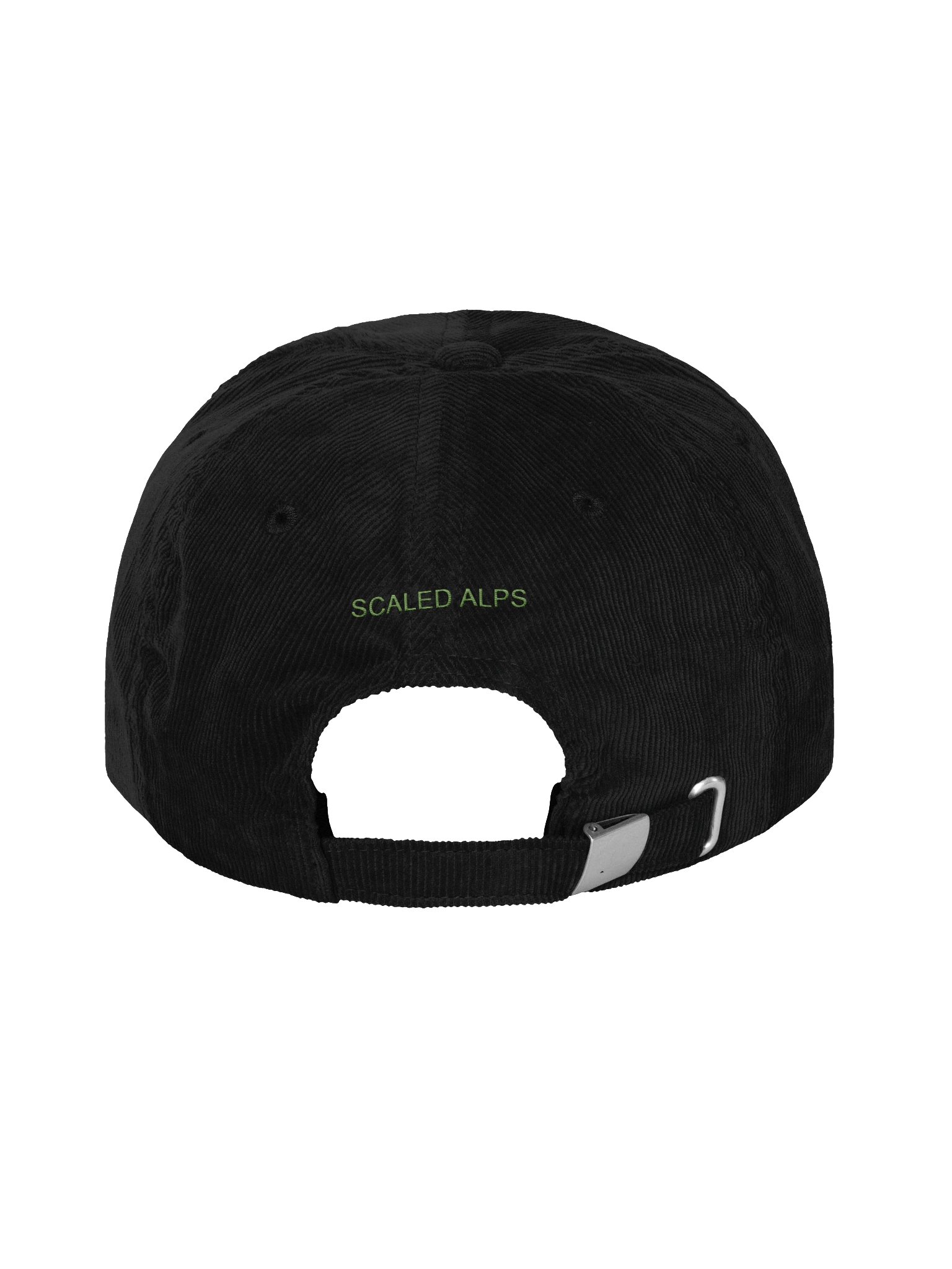 Scaled Alps 'LTAP' Black Corduroy Cap product image (4)