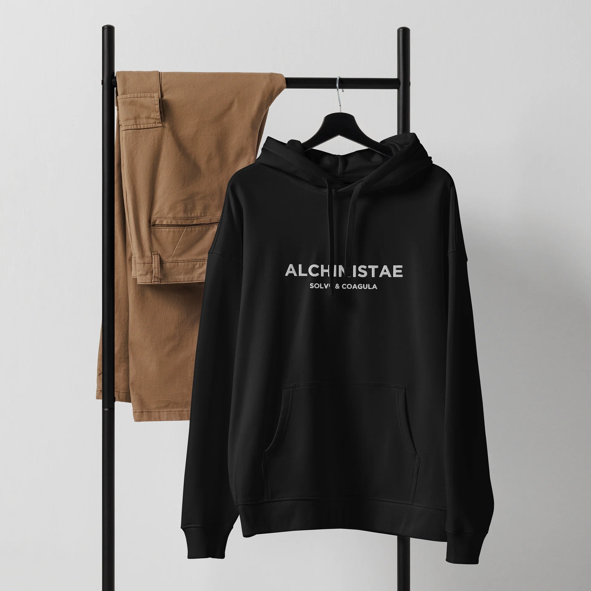 Hoodie Unisex Oversize Coton Bio Poids Lourd - ALCHIMISTAE product image (10)