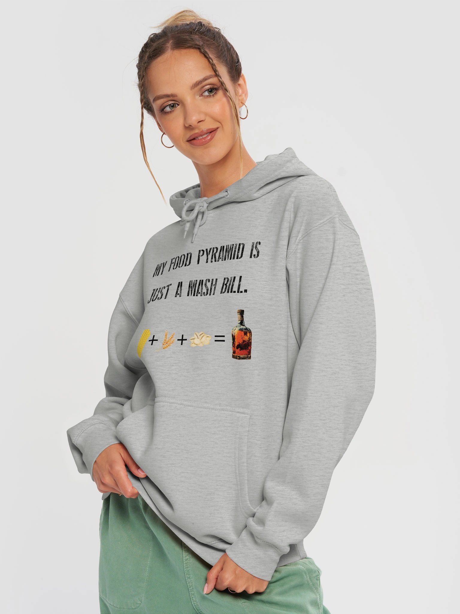 Bourbon Food Pyramid (Hoodie) product image (10)
