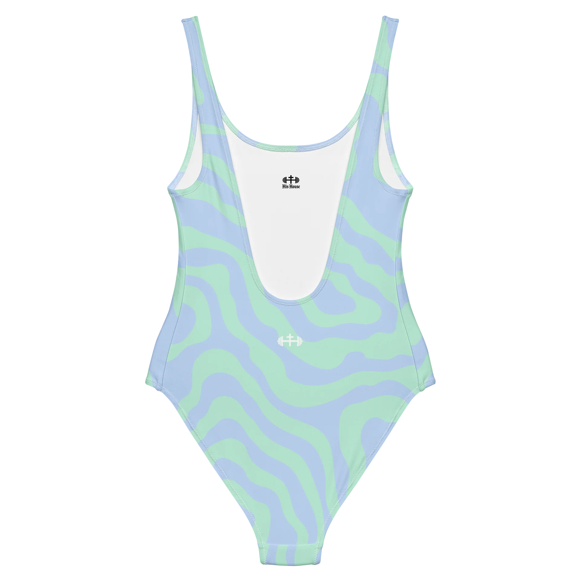 His House Womens One Piece Swimsuit - Sea Wave product image (6)