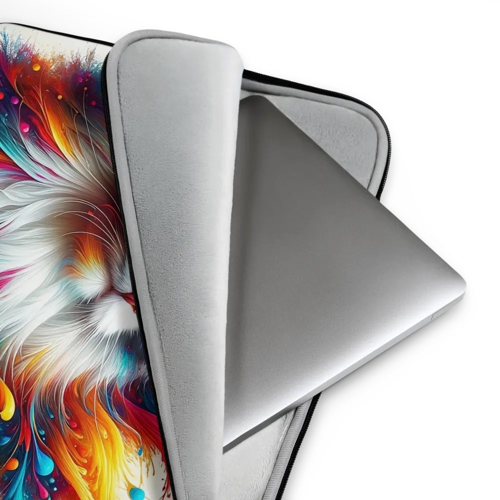 Laptop Sleeve: Norwegian Forest Cat product image (3)