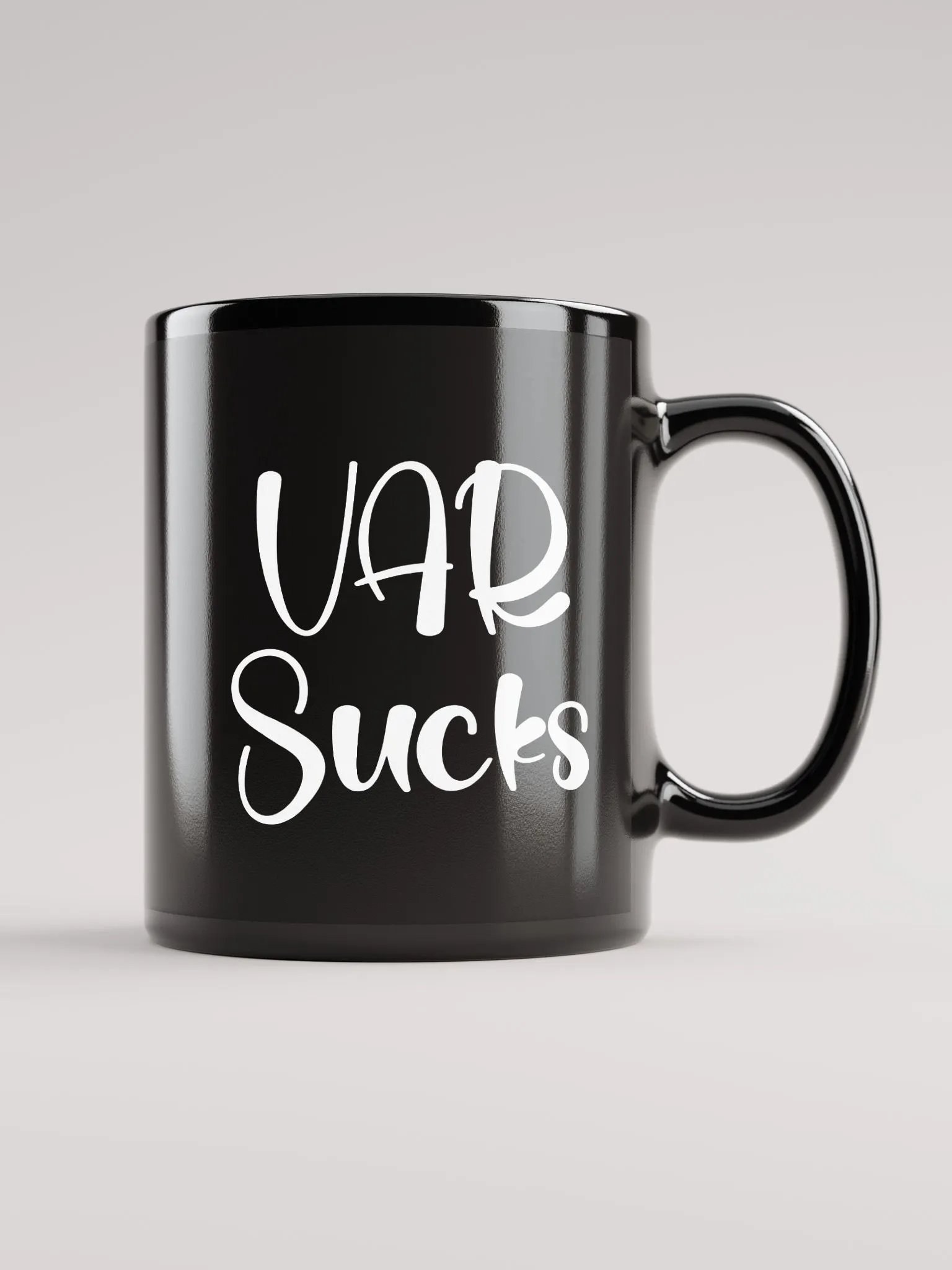 VAE Sucks Black Glossy Mug product image (2)
