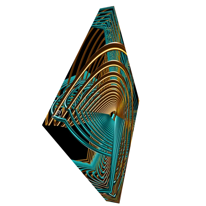 Oscilloscopic Dance #1 - Lissajous Figures Code Art Canvas Print product image (2)