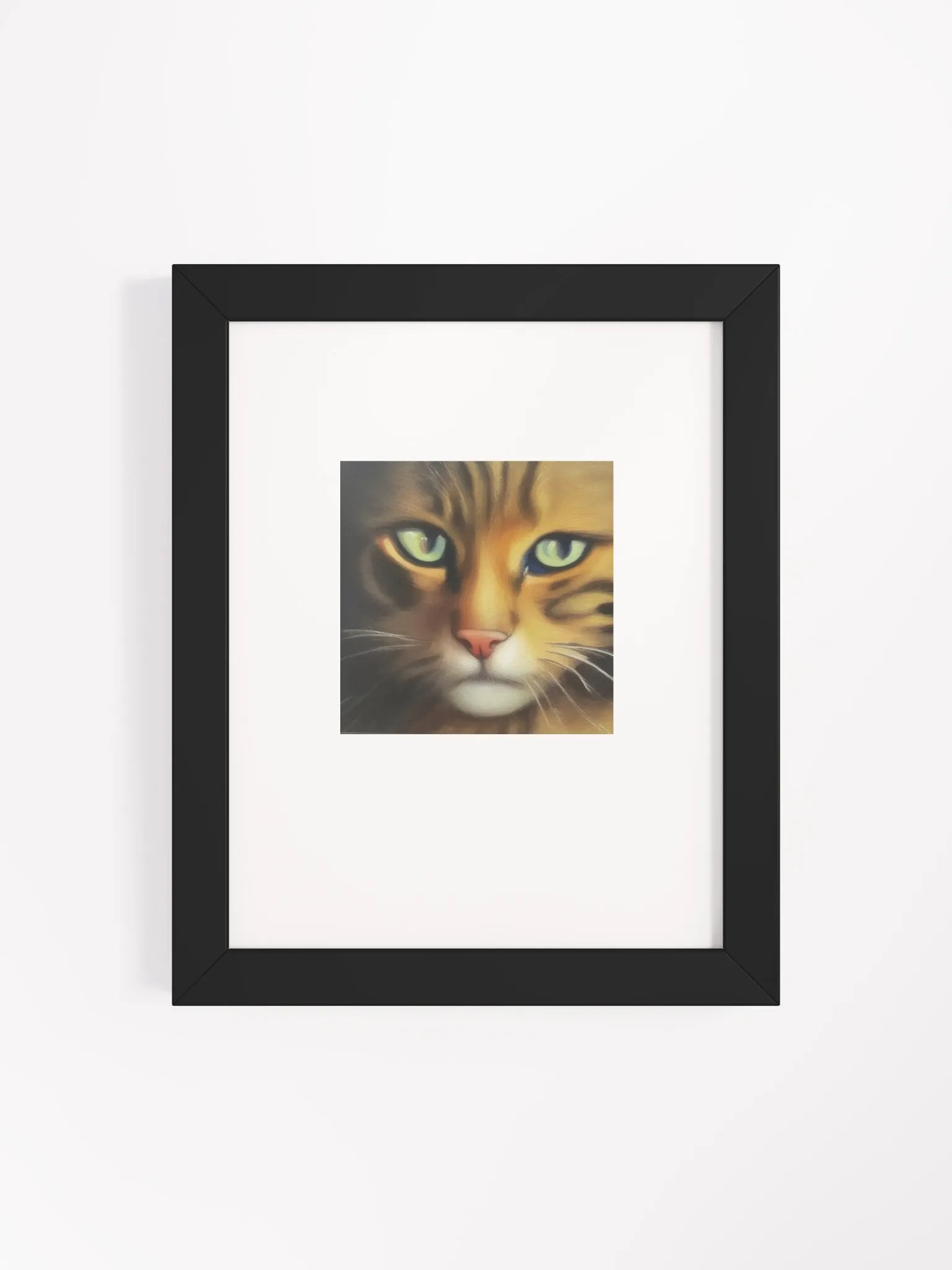 Cat Portrait Framed Artprint product image (21)