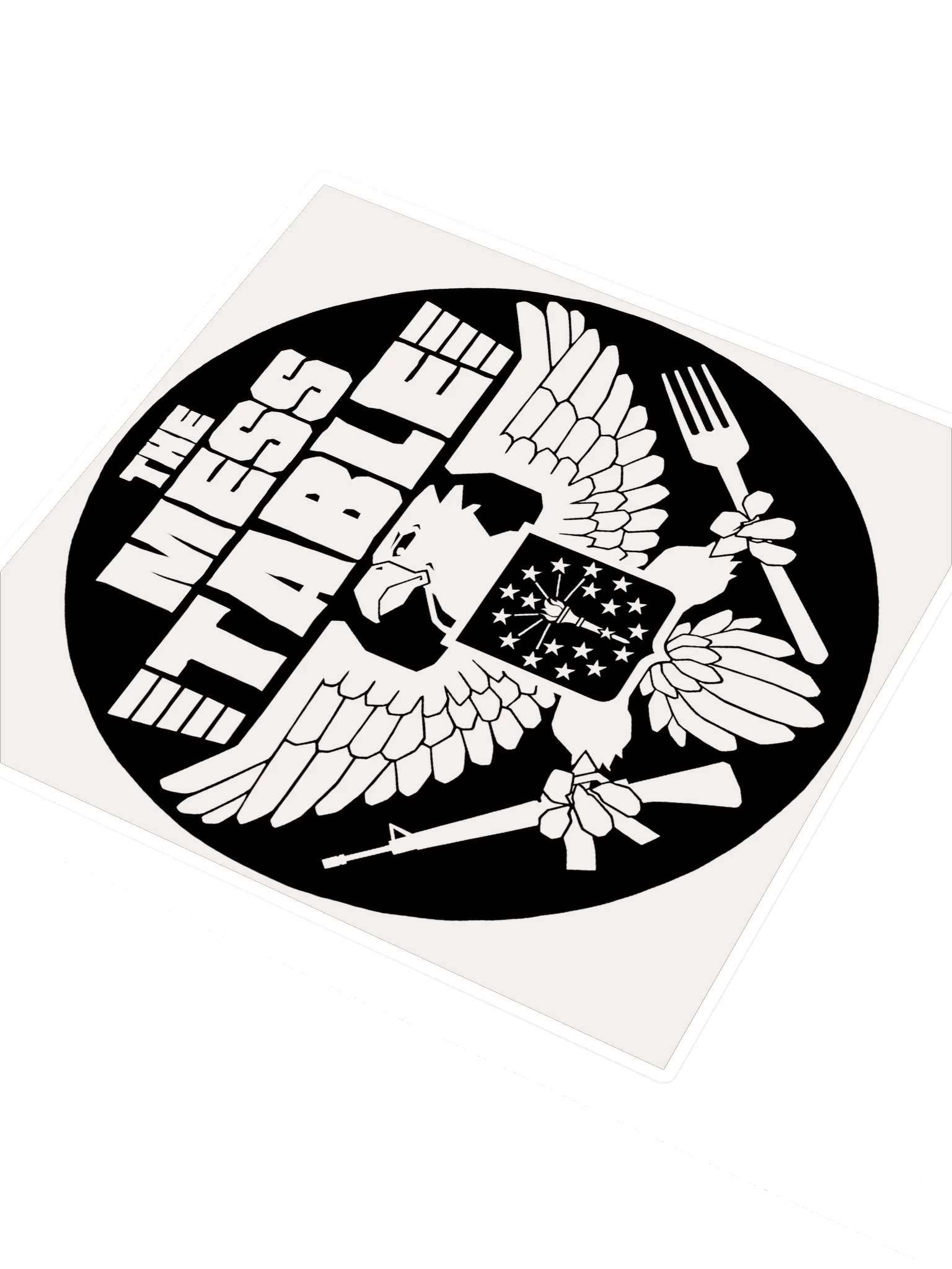 Sticker White TMT Logo product image (2)