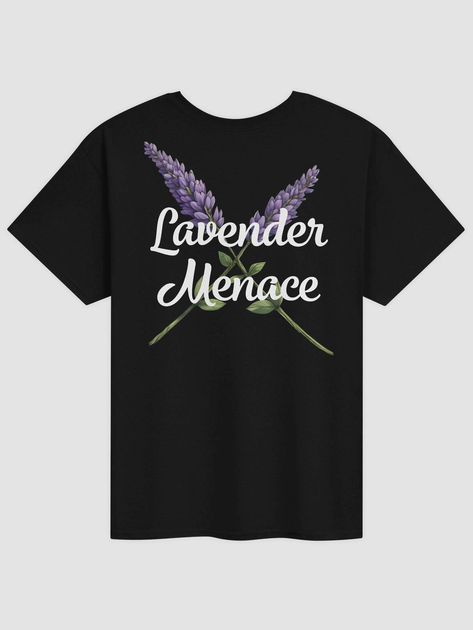 Lavender Menace - T-Shirt (Black) product image (7)