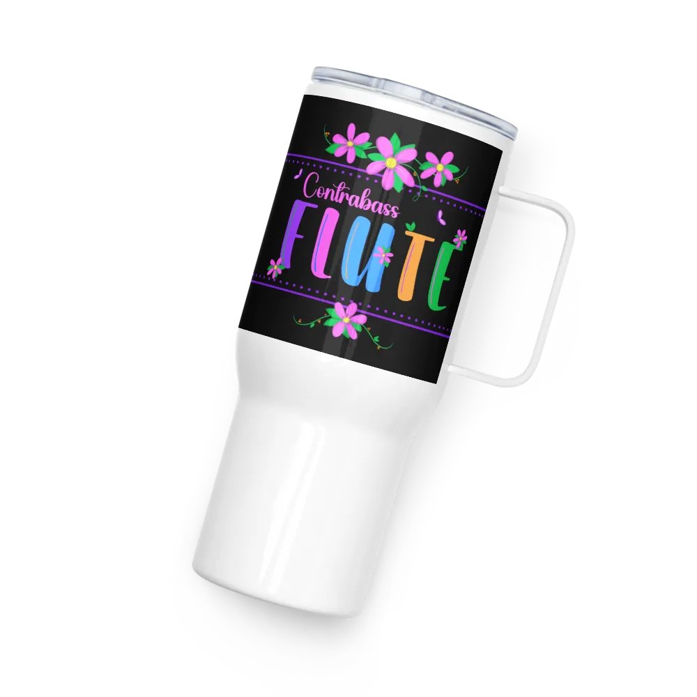 Floral Flute Travel Mug - Contrabass product image (4)