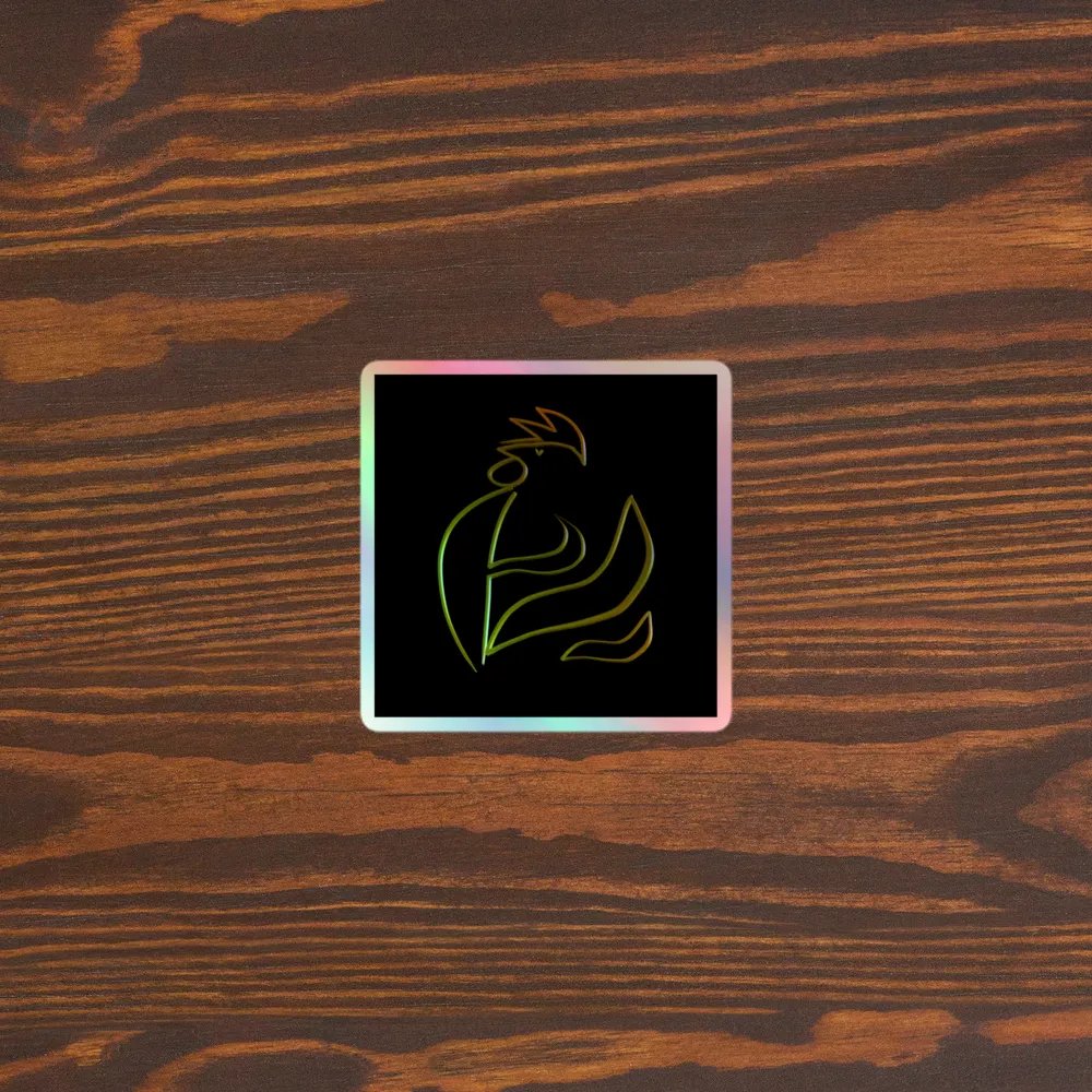Cock Energy Holographic Sticker Set product image (5)