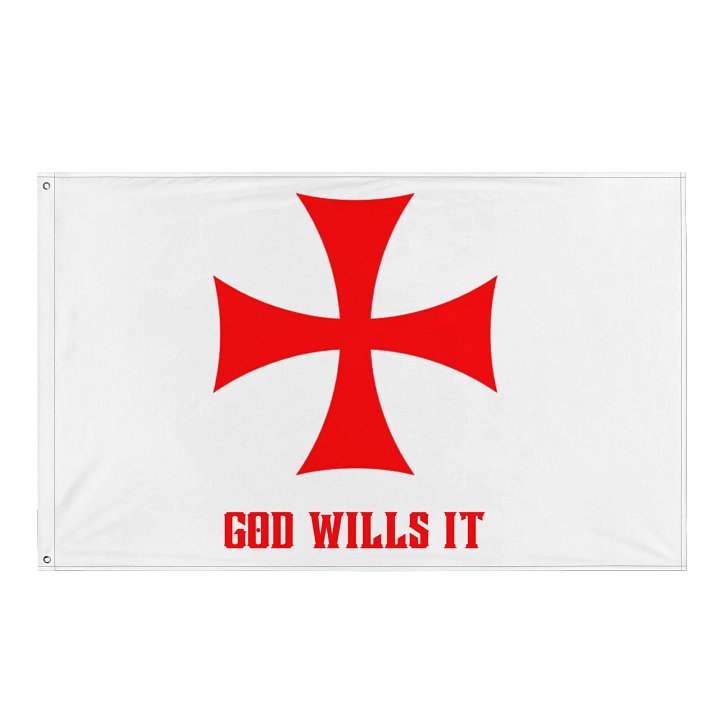 God wills it - Flag product image (1)