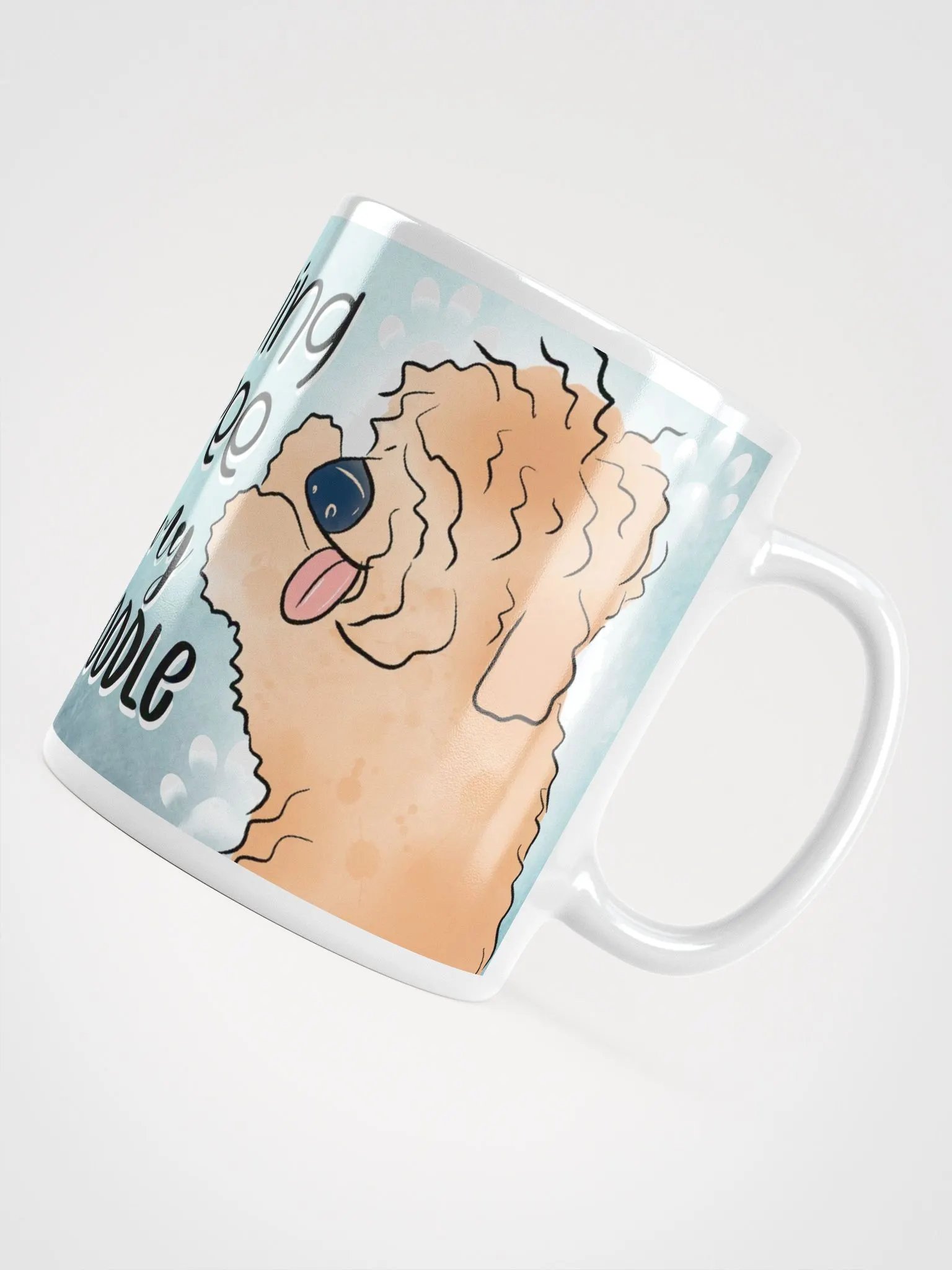 Morning Coffee with My Labradoodle Mug product image (5)