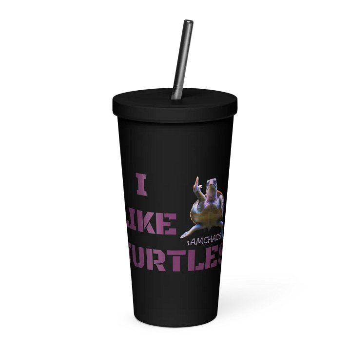 Turtle Vibes Insulated Tumbler product image (1)