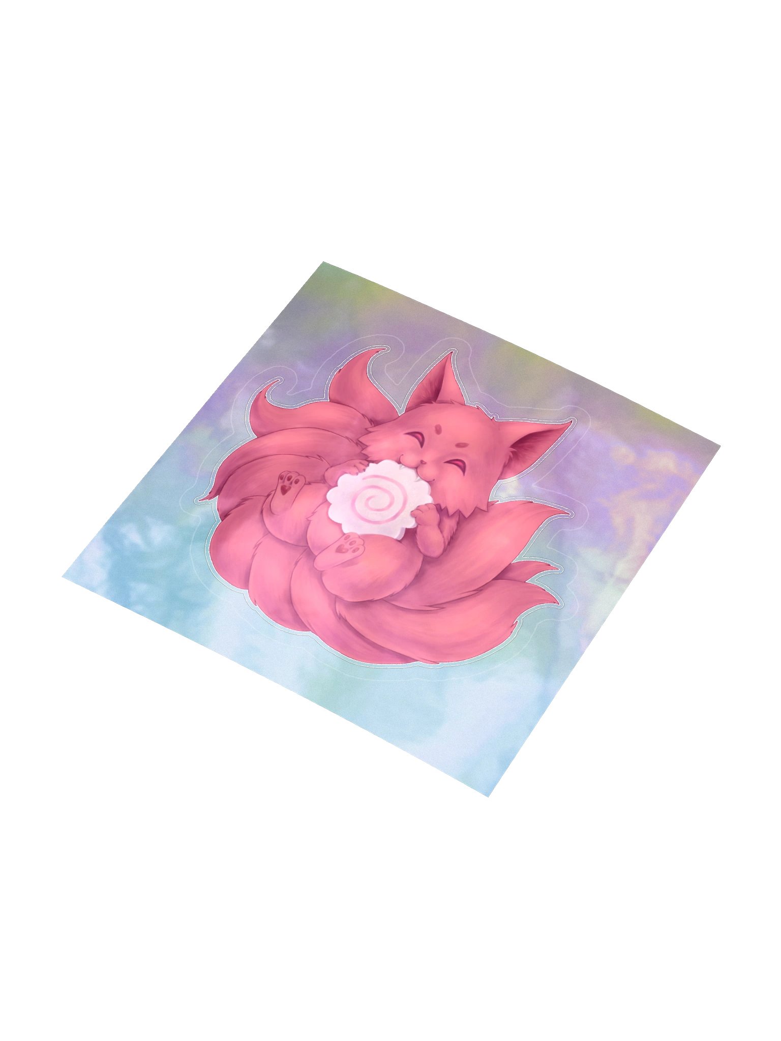 Cute Kitsune Sticker product image (9)
