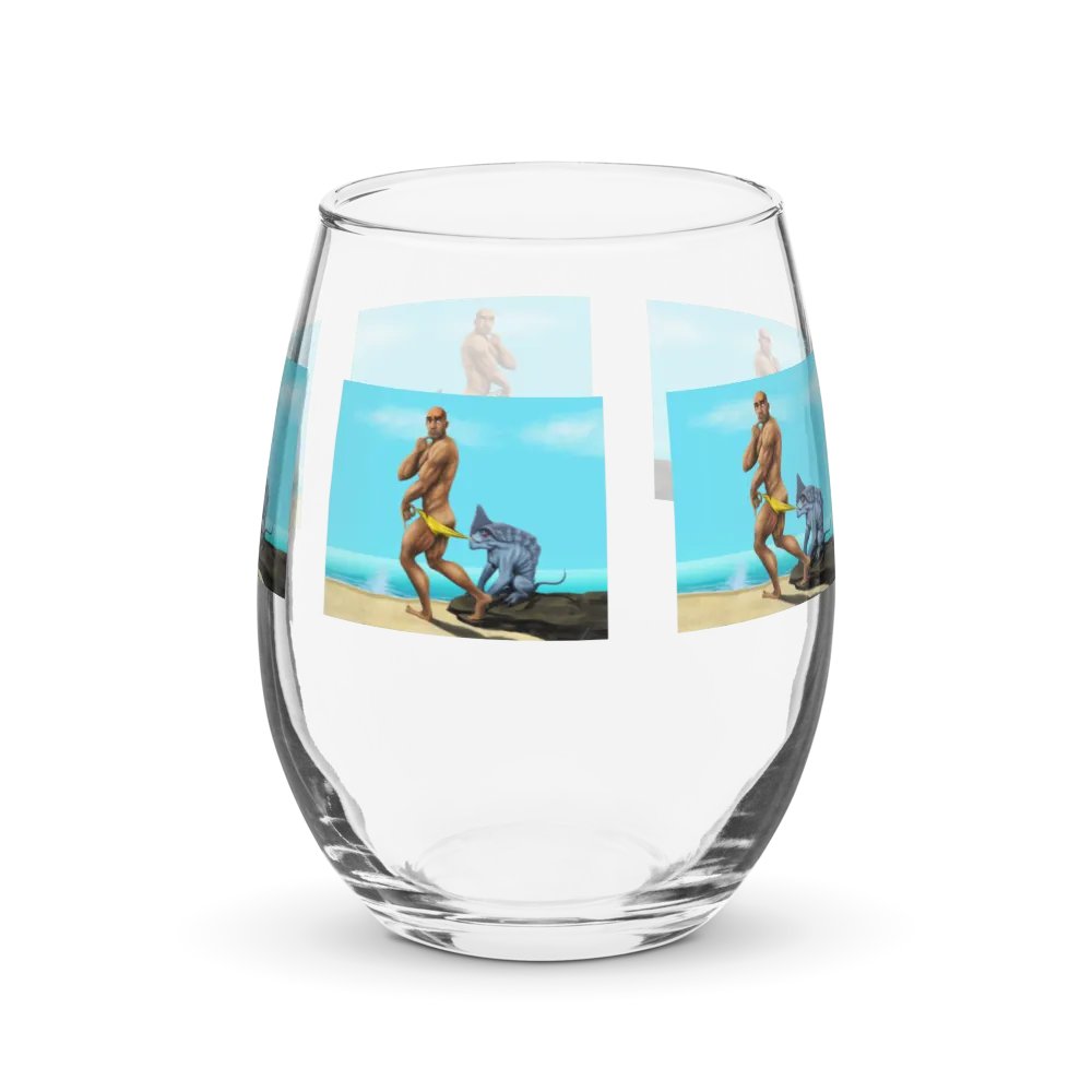 Beach Wrecker Wine Glass product image (3)