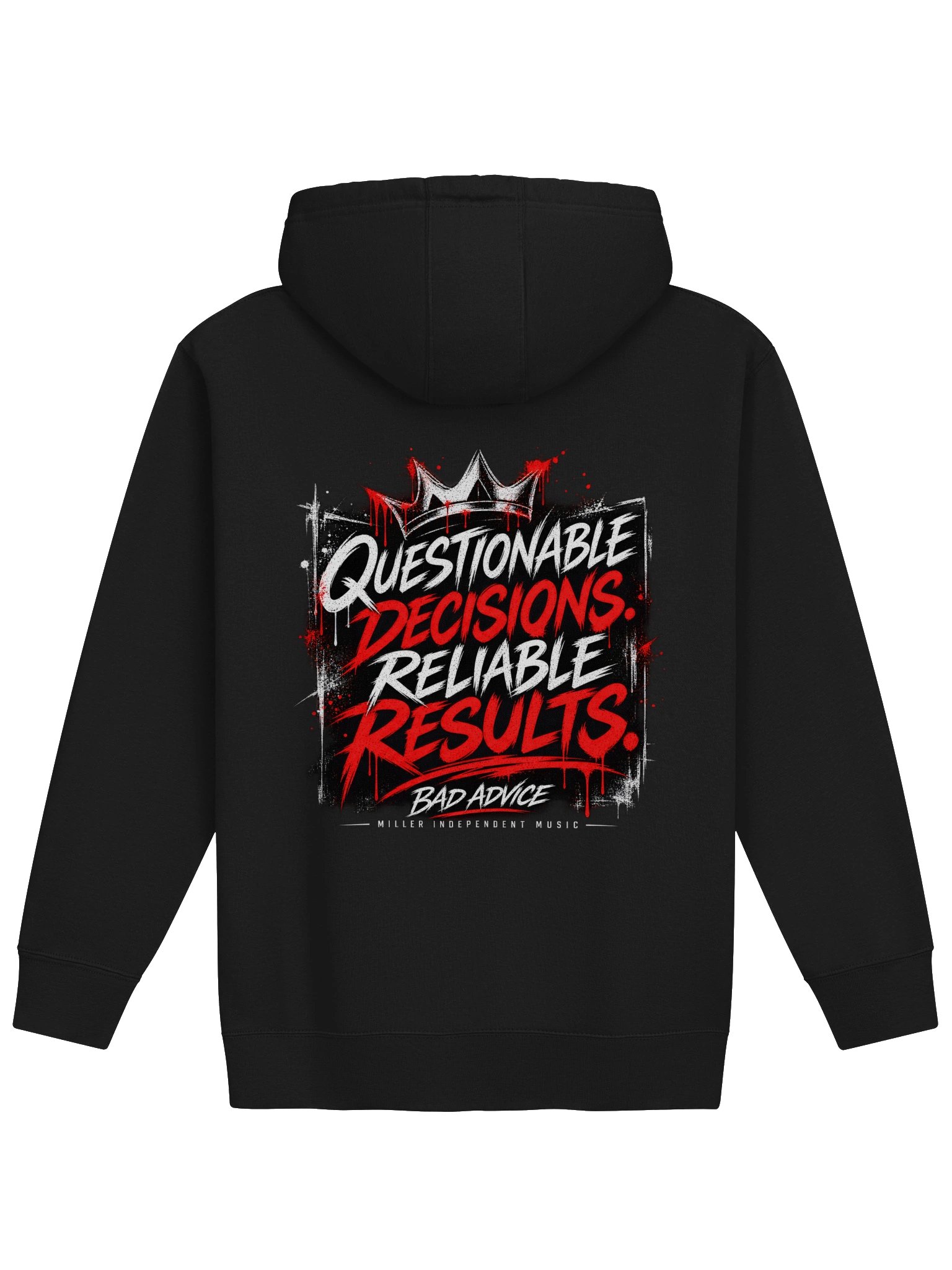 BAD ADVICE | Questionable Decisions Hoodie product image (2)