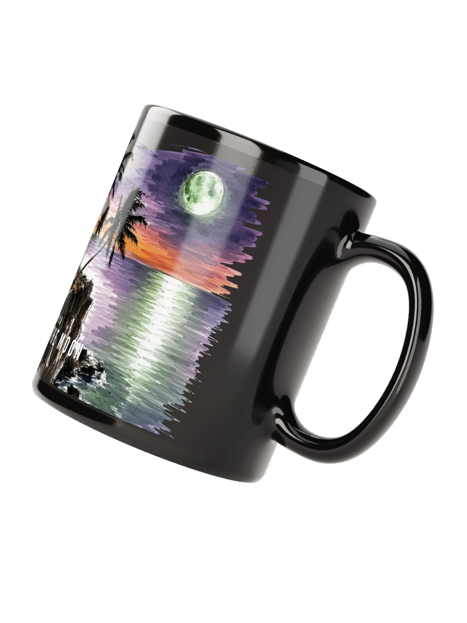 Absinthe Moon Sketch Edition Black Mug product image (6)