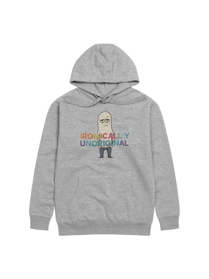 "Ironically Unoriginal" Cotton Heritage Unisex Premium Hoodie product image (6)