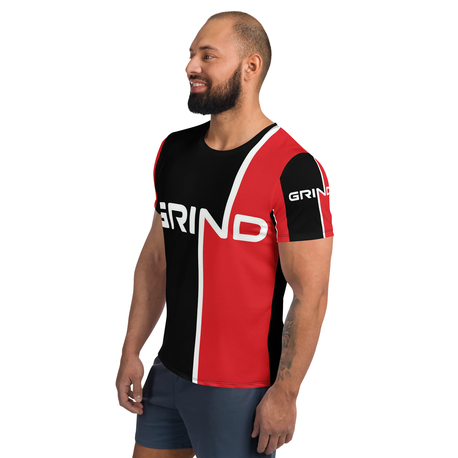 Grind Split Identity All-Over Athletic Tee product image (3)