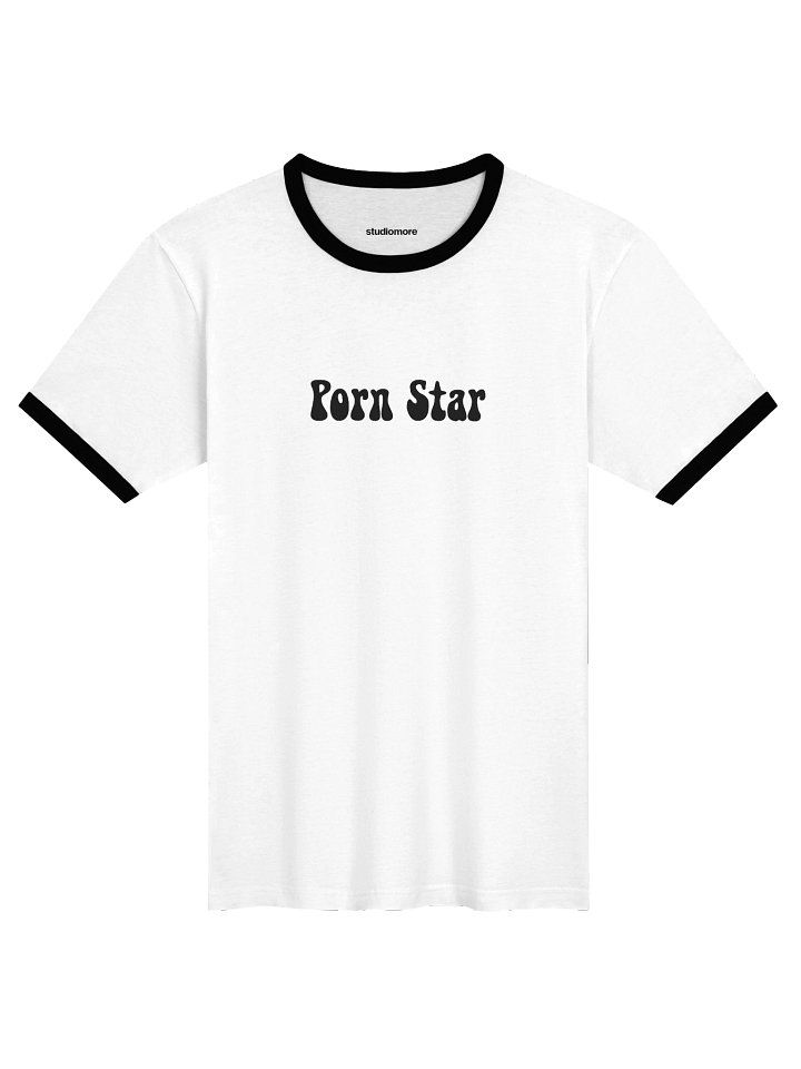 PornStar Ringer T-Shirt product image (1)