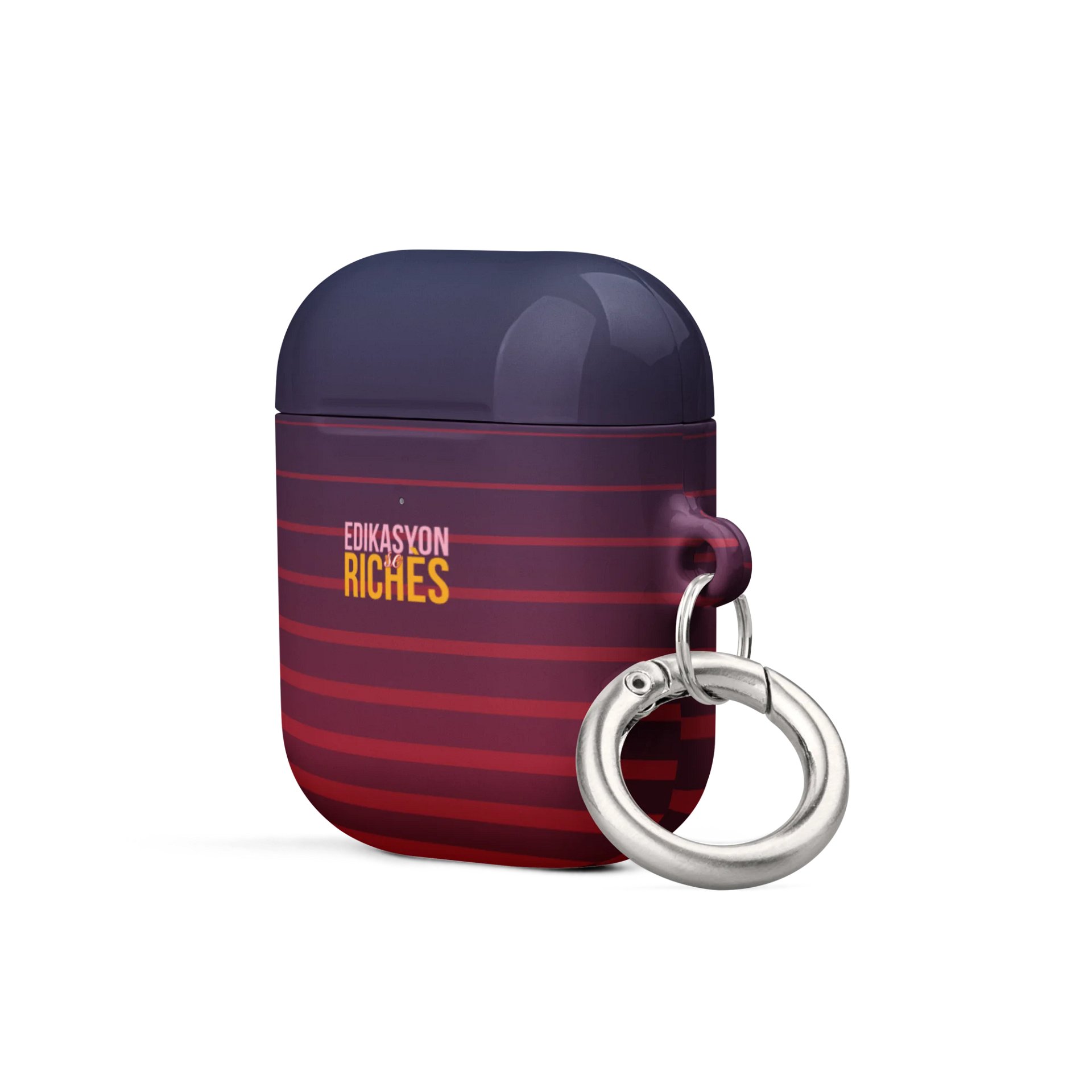 Edikasyon se Richès All-Over Print AirPods® Case – Protect with Pride. Charge with Purpose. product image (6)