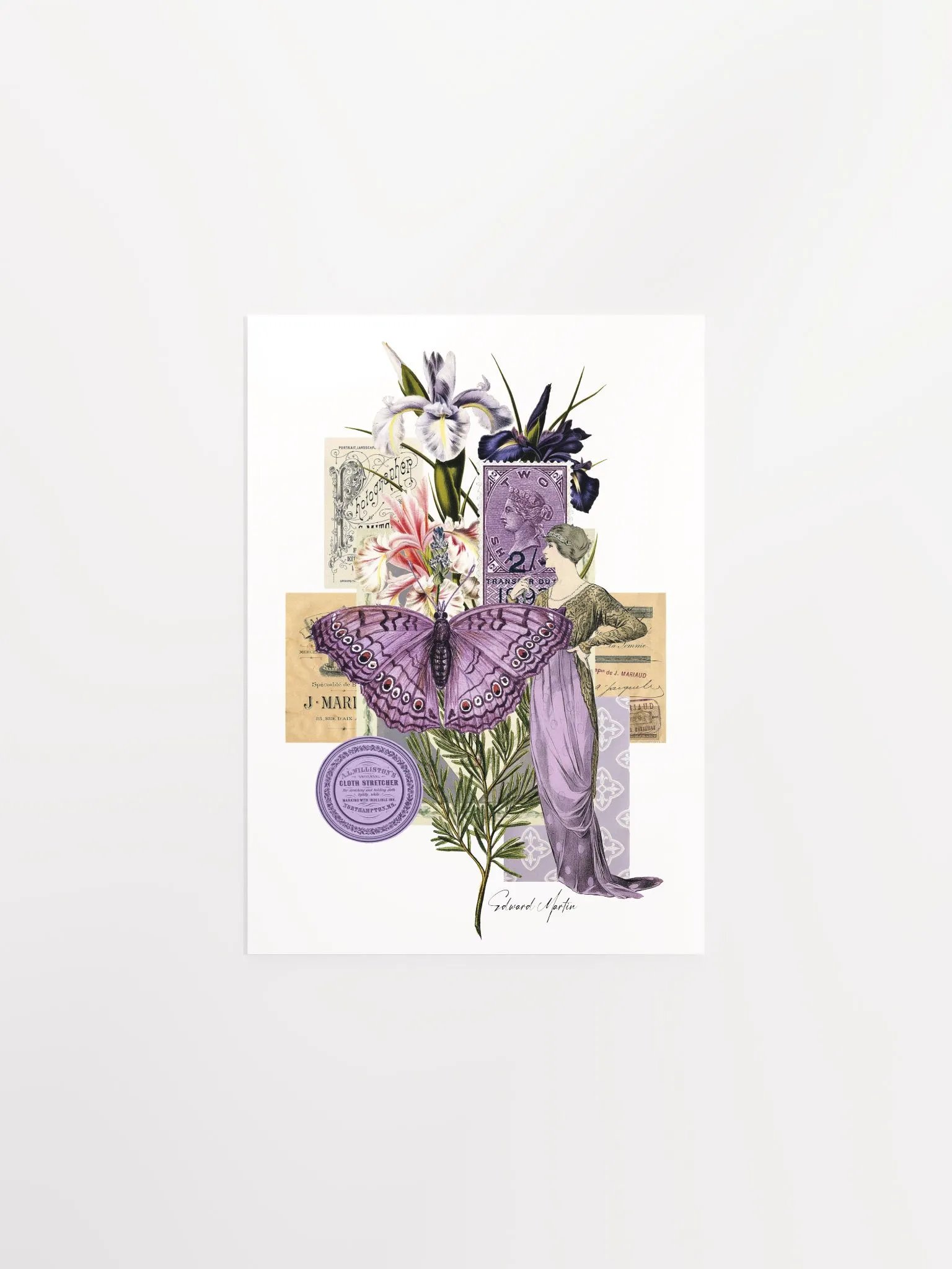 Collage in Lavender by Edward Martin product image (2)