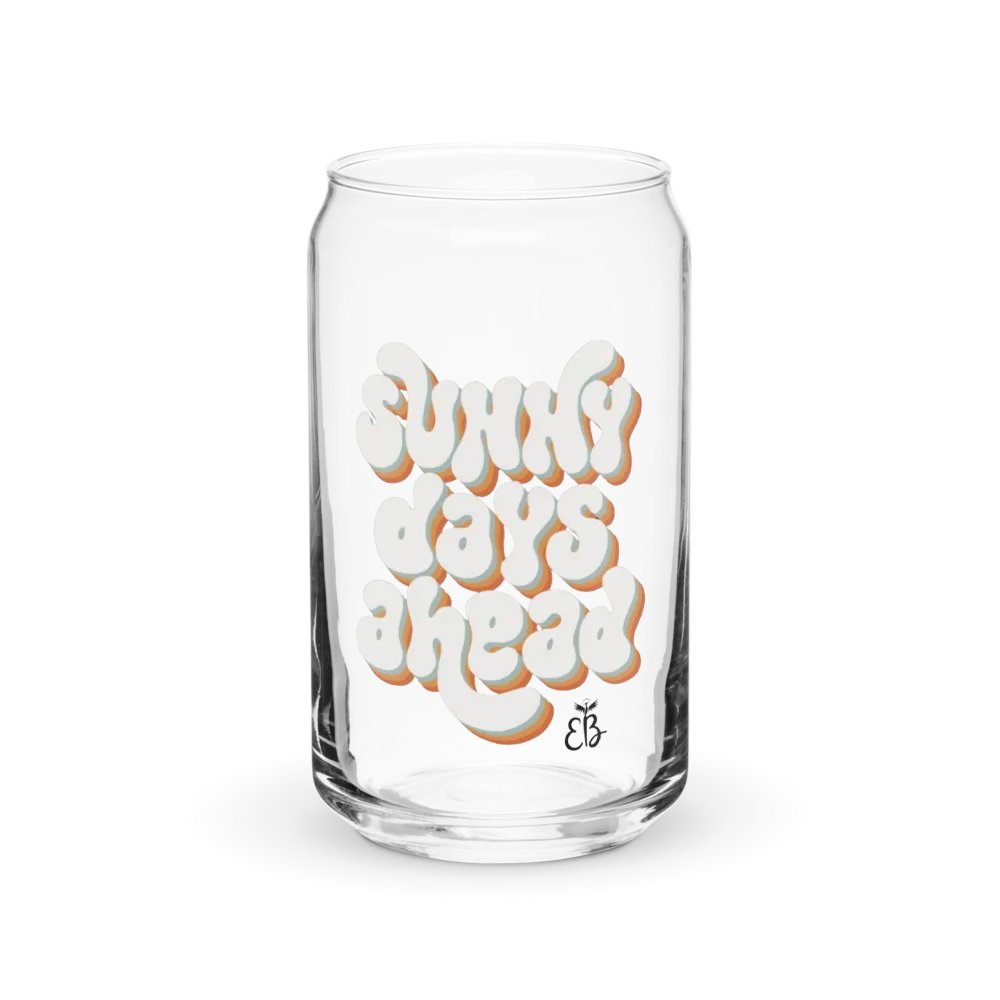 Sunny Days Ahead: Glass Cup product image (2)