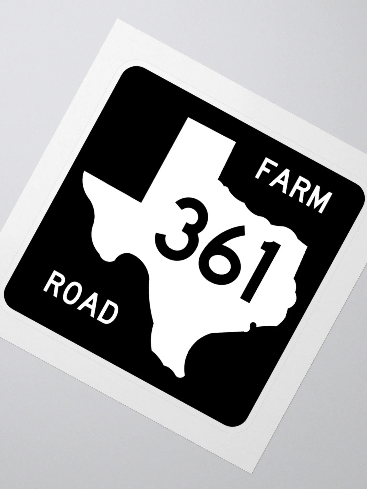 Texas Farm Road Sign FM 361 Sticker product image (2)