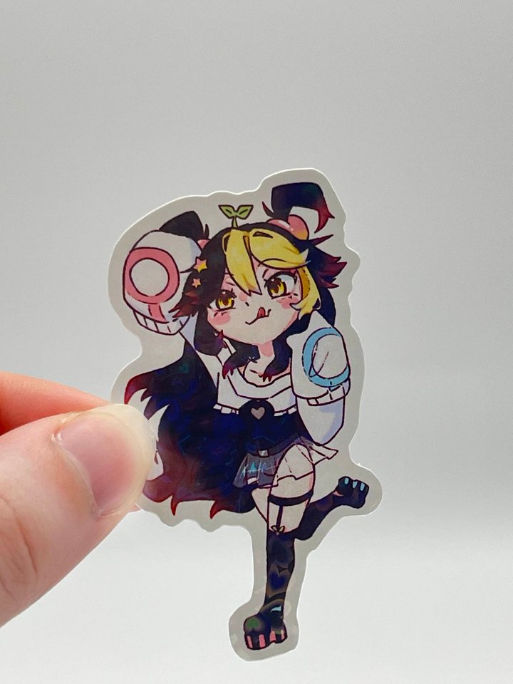 PeachMio Holographic Sticker product image (1)