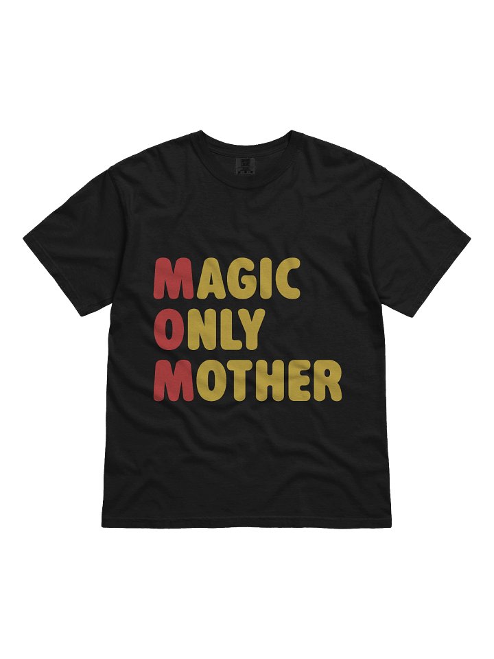 Magic Only Mother MOM Acronym Retro Typography product image (1)