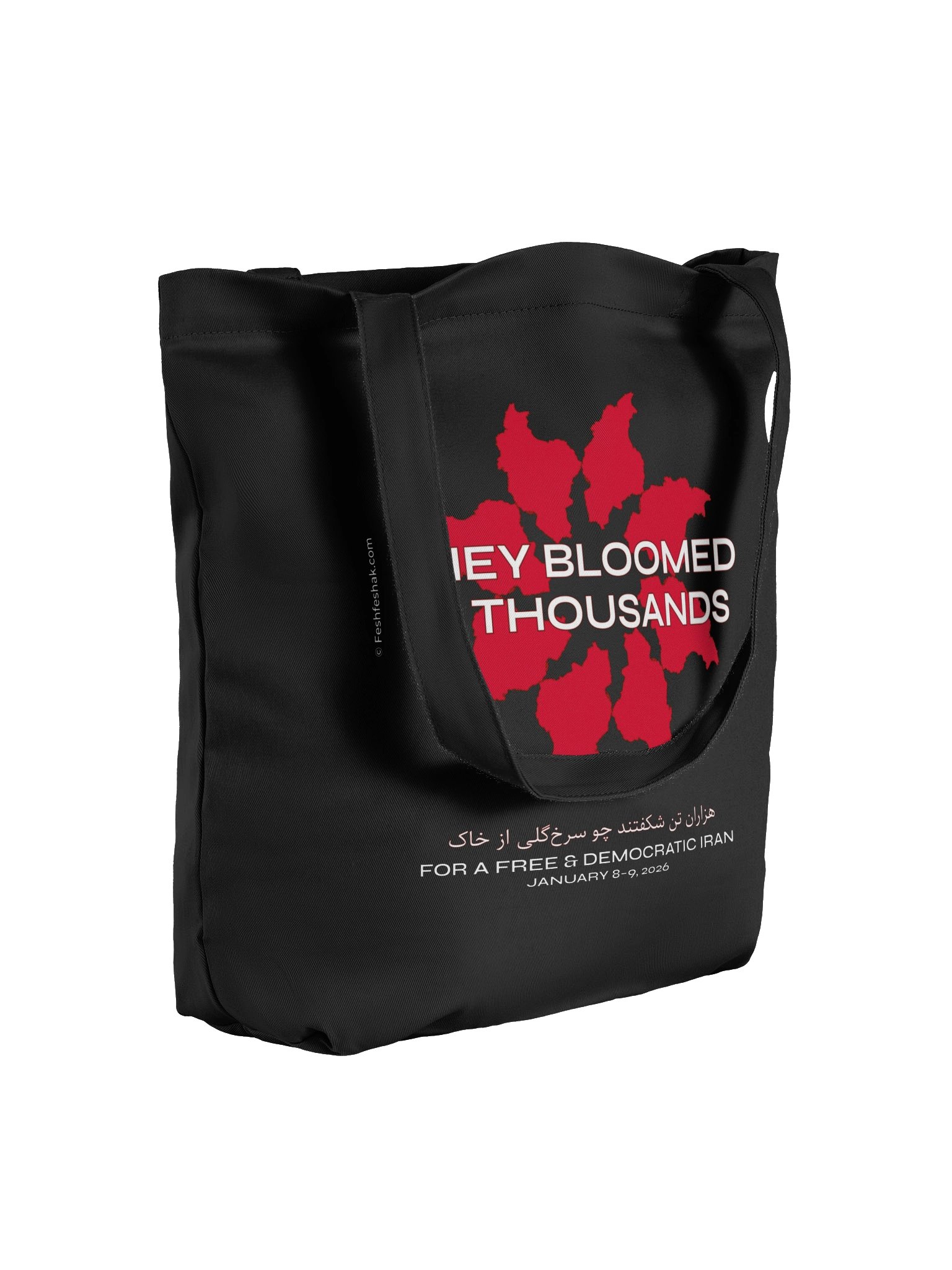 They Bloomed in Thousands Tote, Black product image (4)