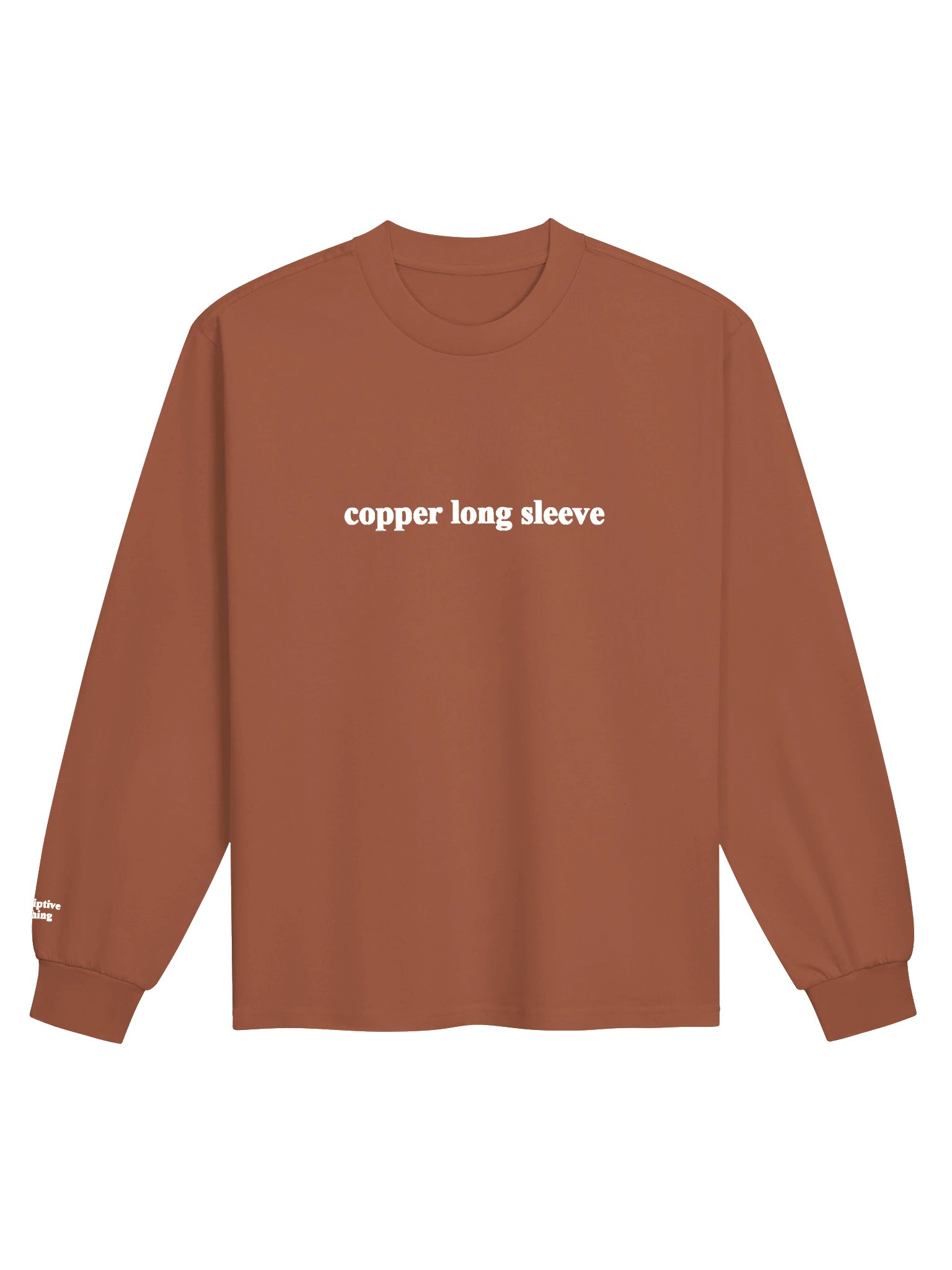 Weighted Unisex Long sleeve product image (2)