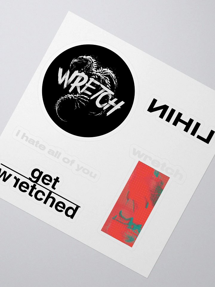 WRETCH Sticker Pack 5