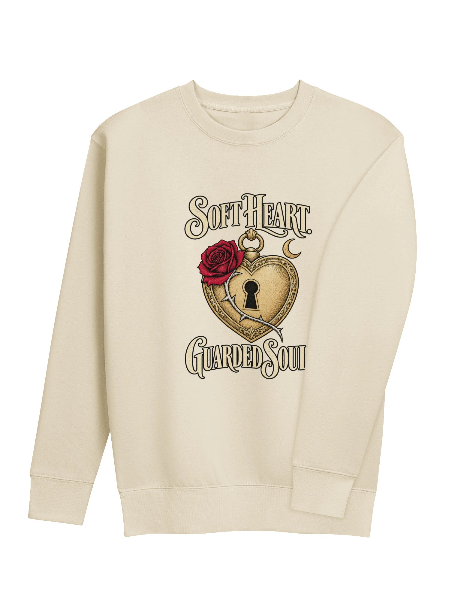 Soft Heart. Guarded Soul. - Premium Sweatshirt product image (13)