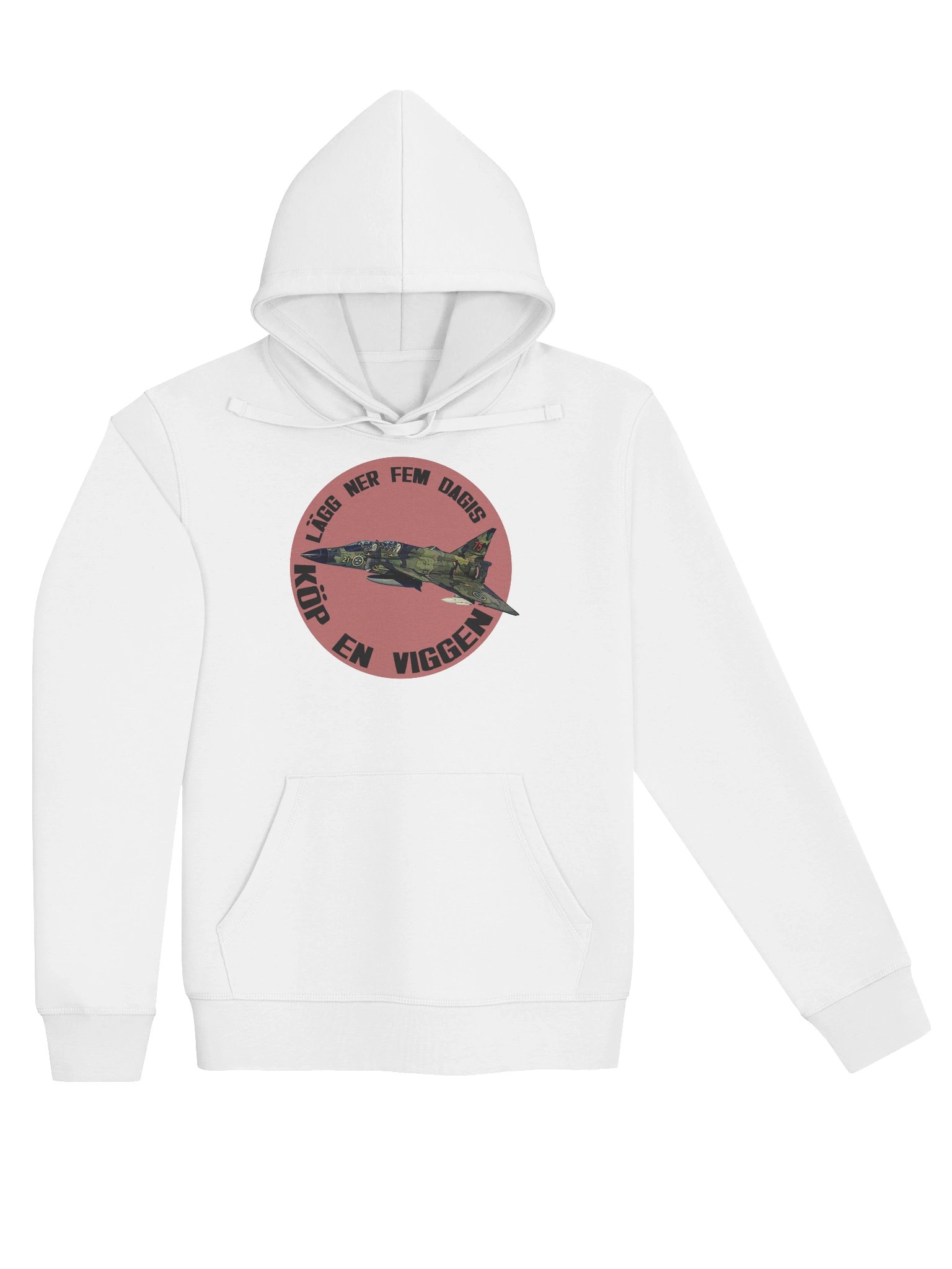 Lägg ner fem dagis - köp en Viggen (Organic Premium Hoodie) product image (15)