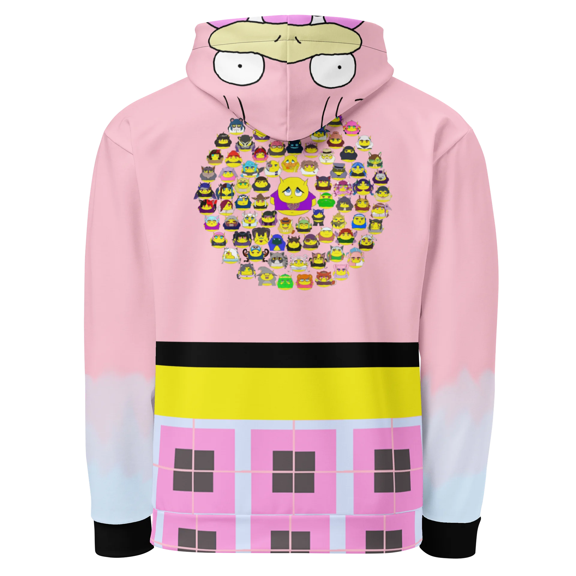 Yadonie cued Pullover Hoodie product image (3)