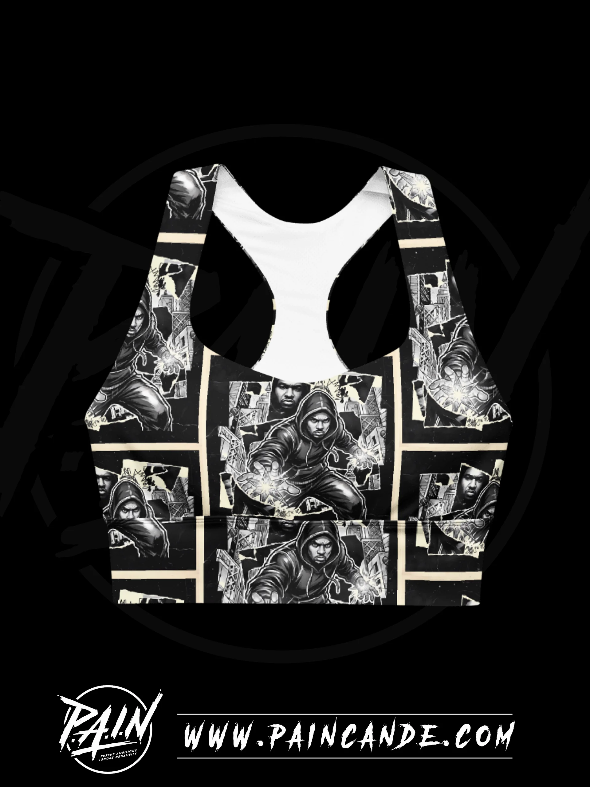 Mystic Energy All-Over Print Sports Bra product image (1)