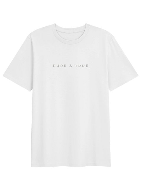 PURE &amp; TRUE ORGANIC UNISEX TEE