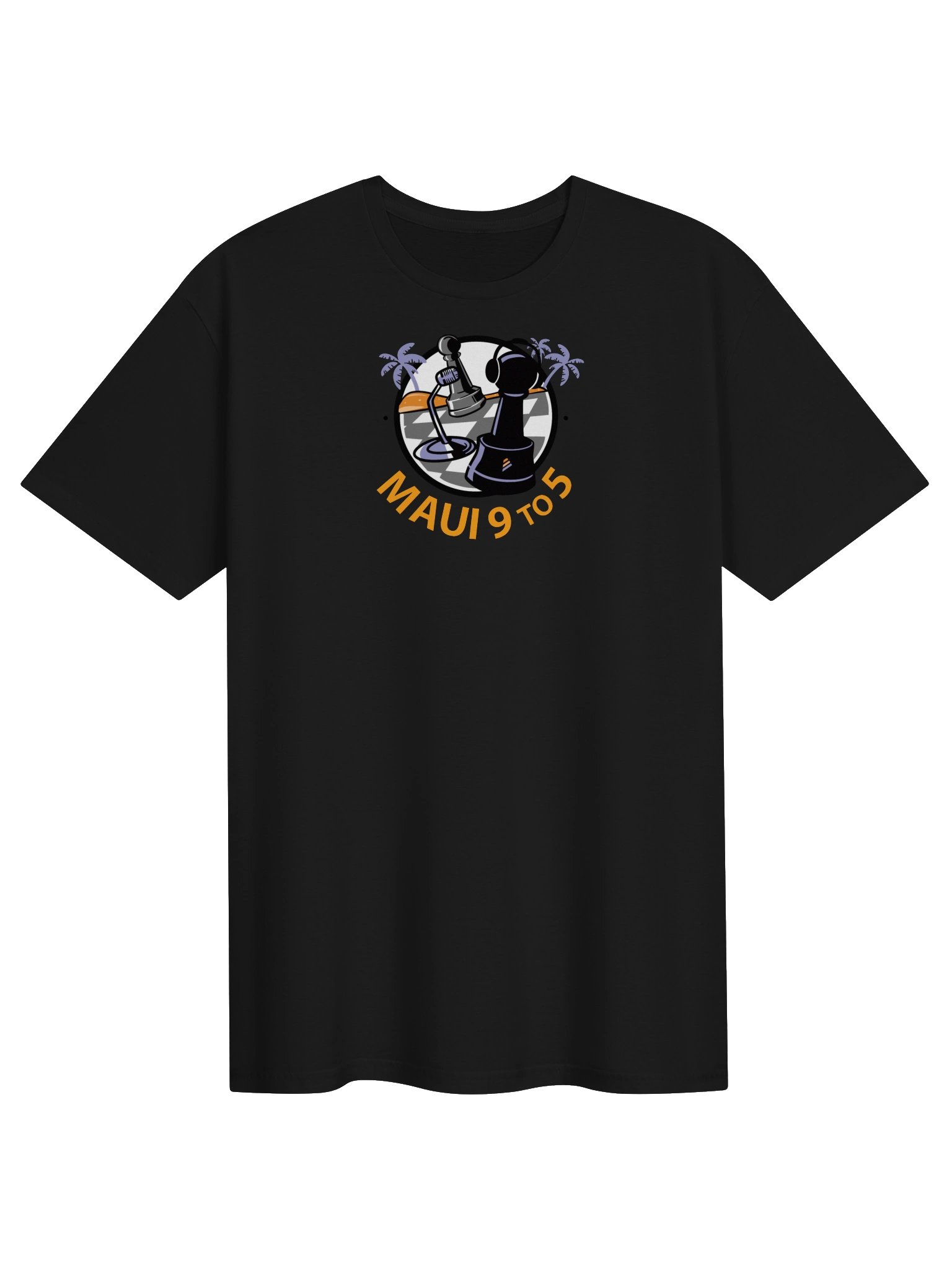 Maui 9 to 5 Radio Logo Tee product image (1)