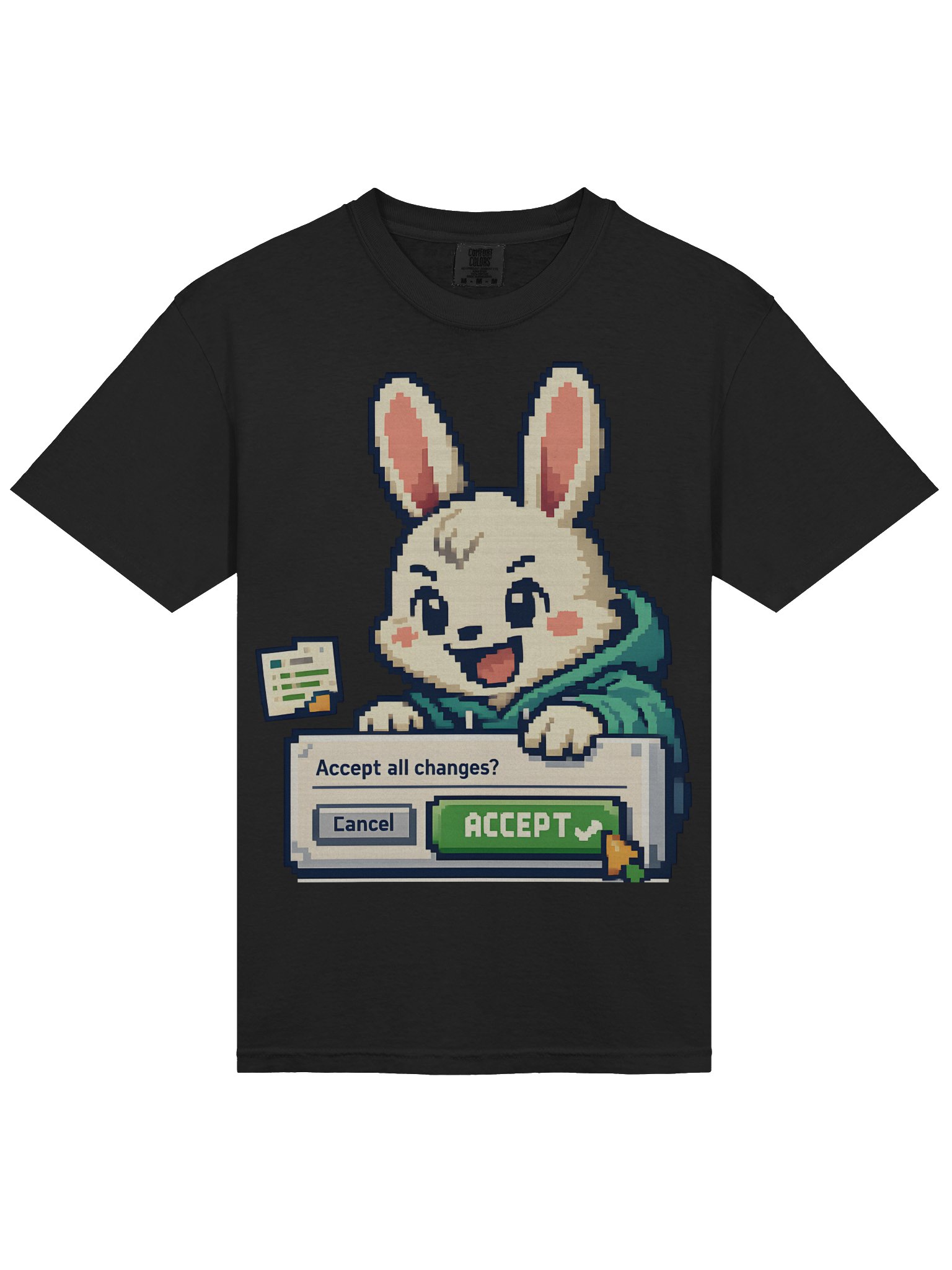 Accept All Rabbit T-Shirt product image (3)