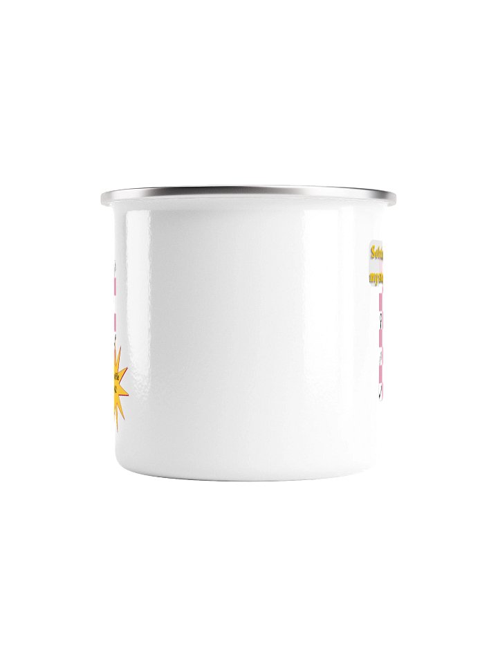 Retro Detective Mug- Pink/yellow product image (2)