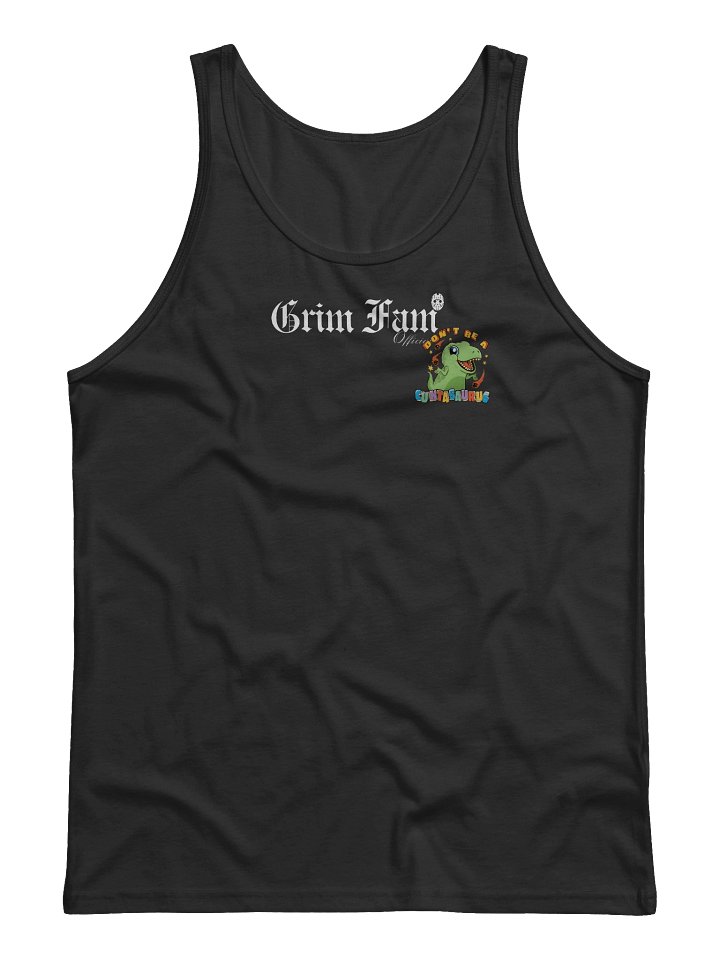 GRIM FAM – DON’T BE A CUNTASAURUS – DINO TANKTOP/SINGLET #1 product image (1)