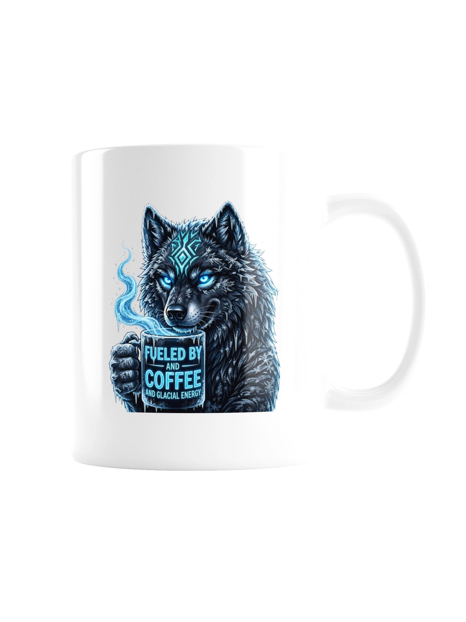 Glacial Wolf Coffee Mug product image (7)