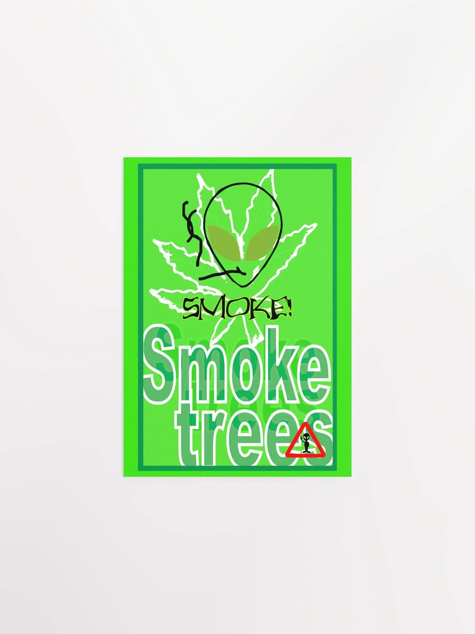 Alien: Cannabis - Smoke | Poster product image (1)